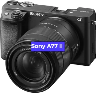 Замена Прошивка фотоаппарата Sony A77 II в Санкт-Петербурге